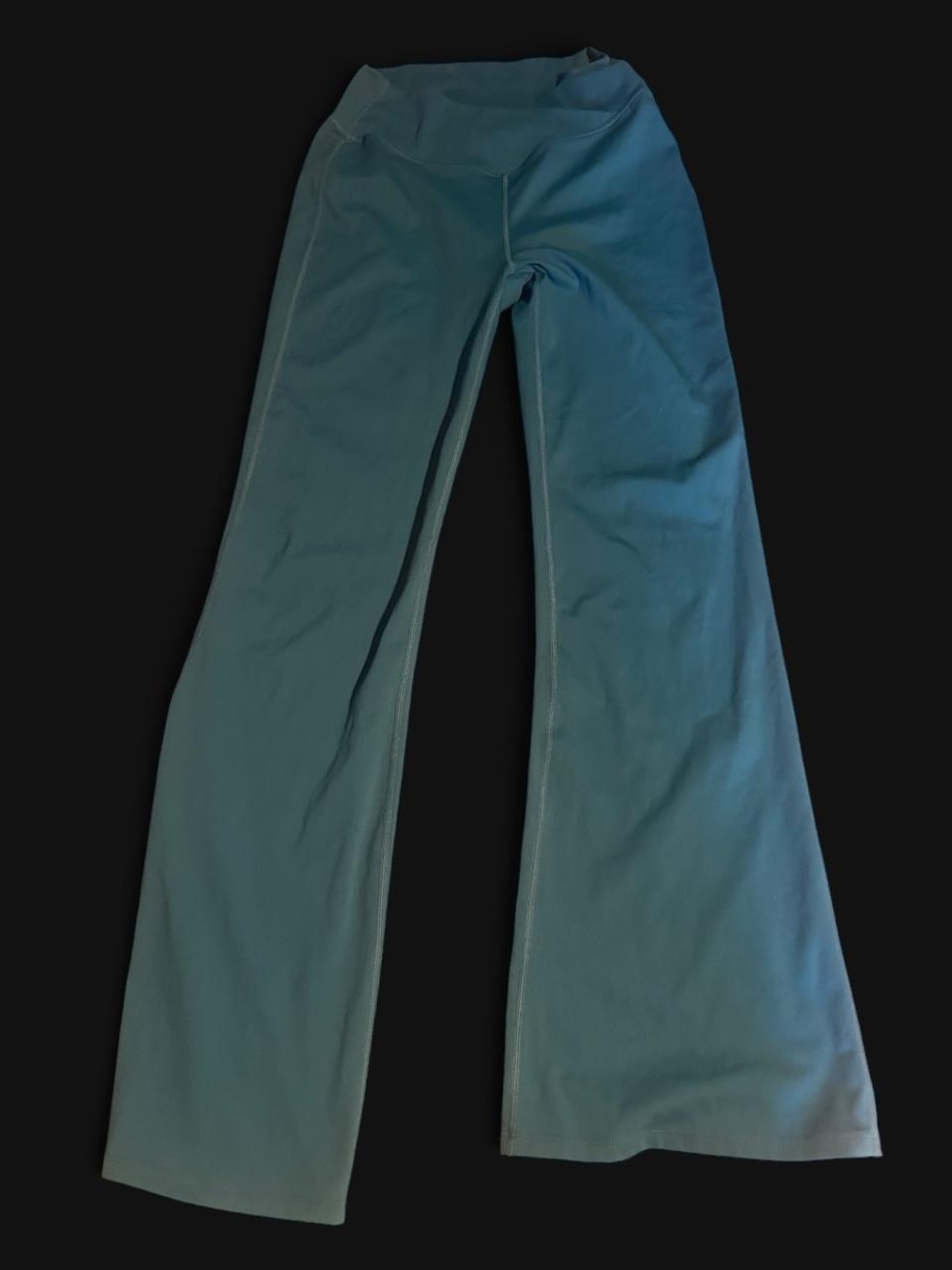 HALARA Bright Turquoise Wide-Leg Leggings